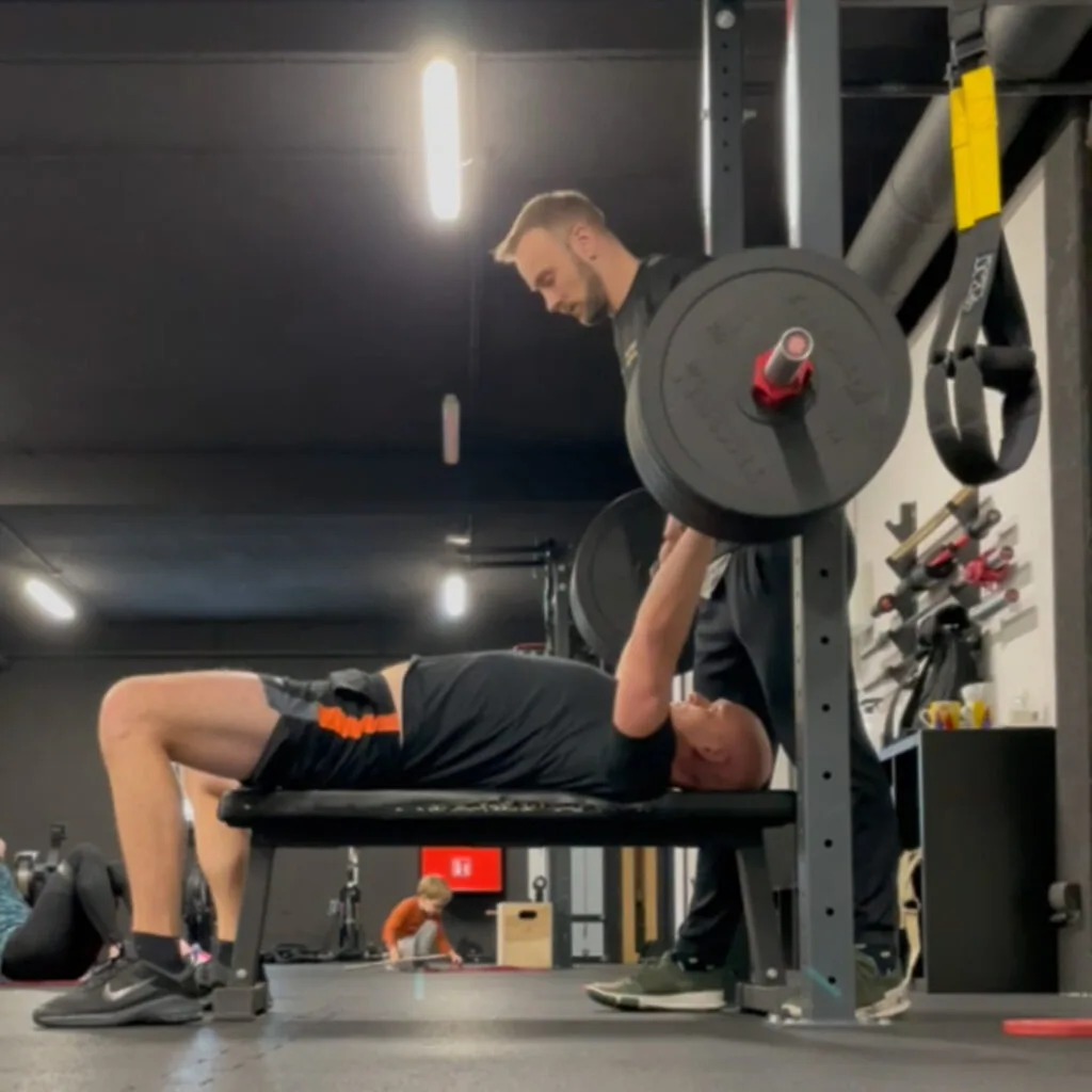 Trening z Mateuszem